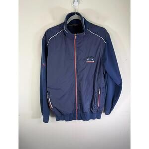 PAUL & SHARK Yachting Jacket Full Zip Emroidered Logo Navy Blue XXXL Italy